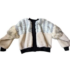 Limited Edition Faux Fur Bomber Jacket